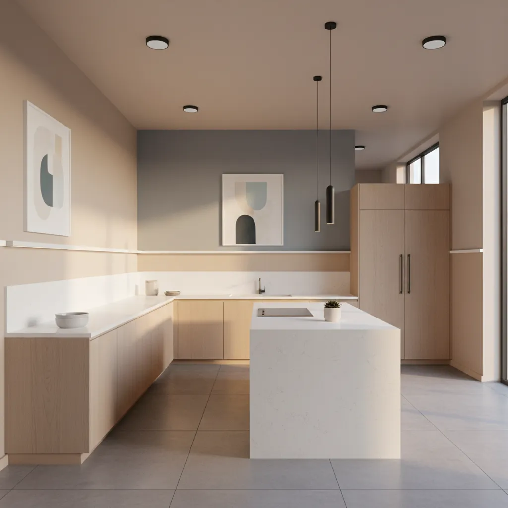 5 Simple Wall Painting Designs for Kitchen That Work