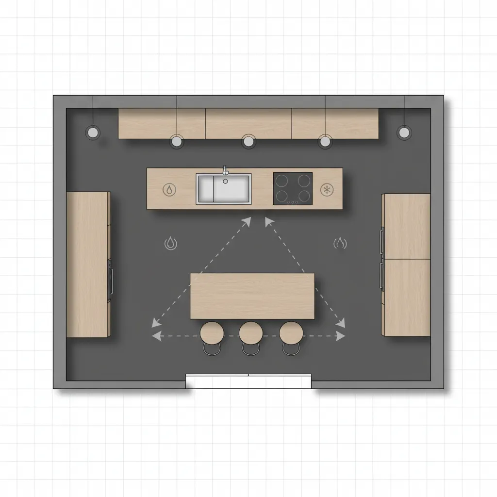 Matching Sink Style with Kitchen Layout