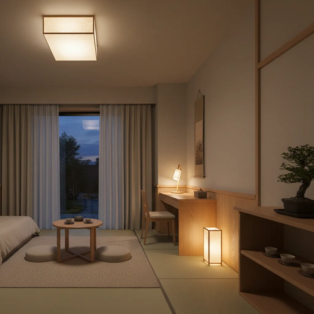 光の層で表情をつくる：作業・くつろぎ・見せる照明