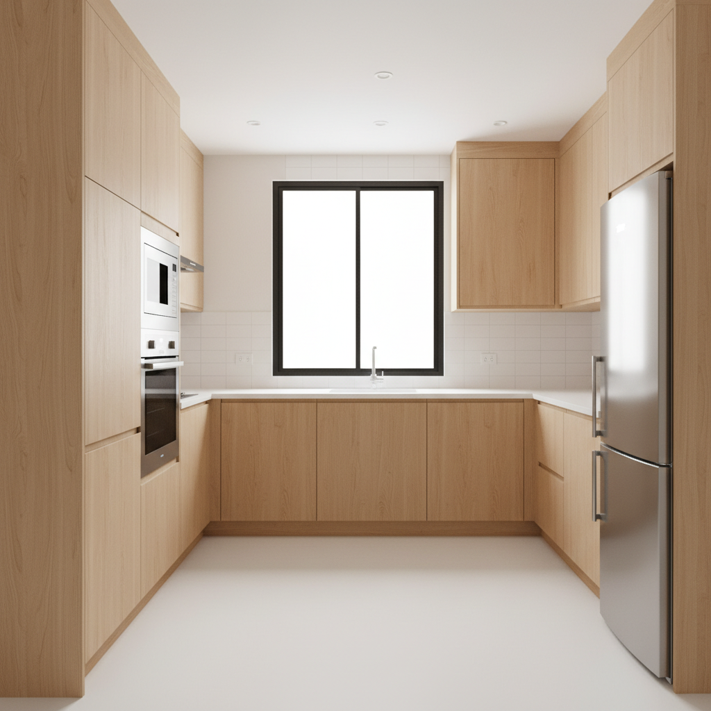 Kitchen Feels Cramped? L Shape Kitchen for Small Spaces
