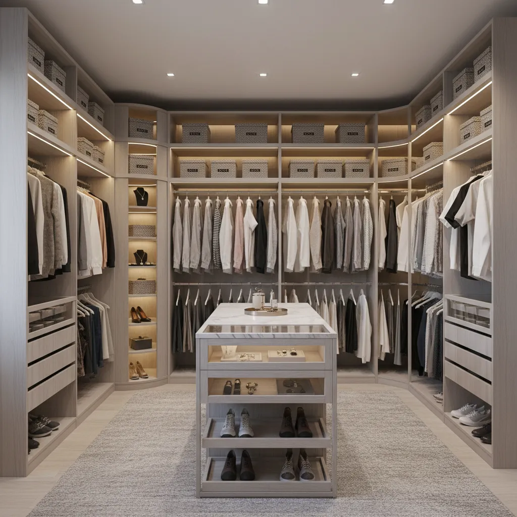 Common Problems in L Shaped Closet Layouts and How to Fix Them