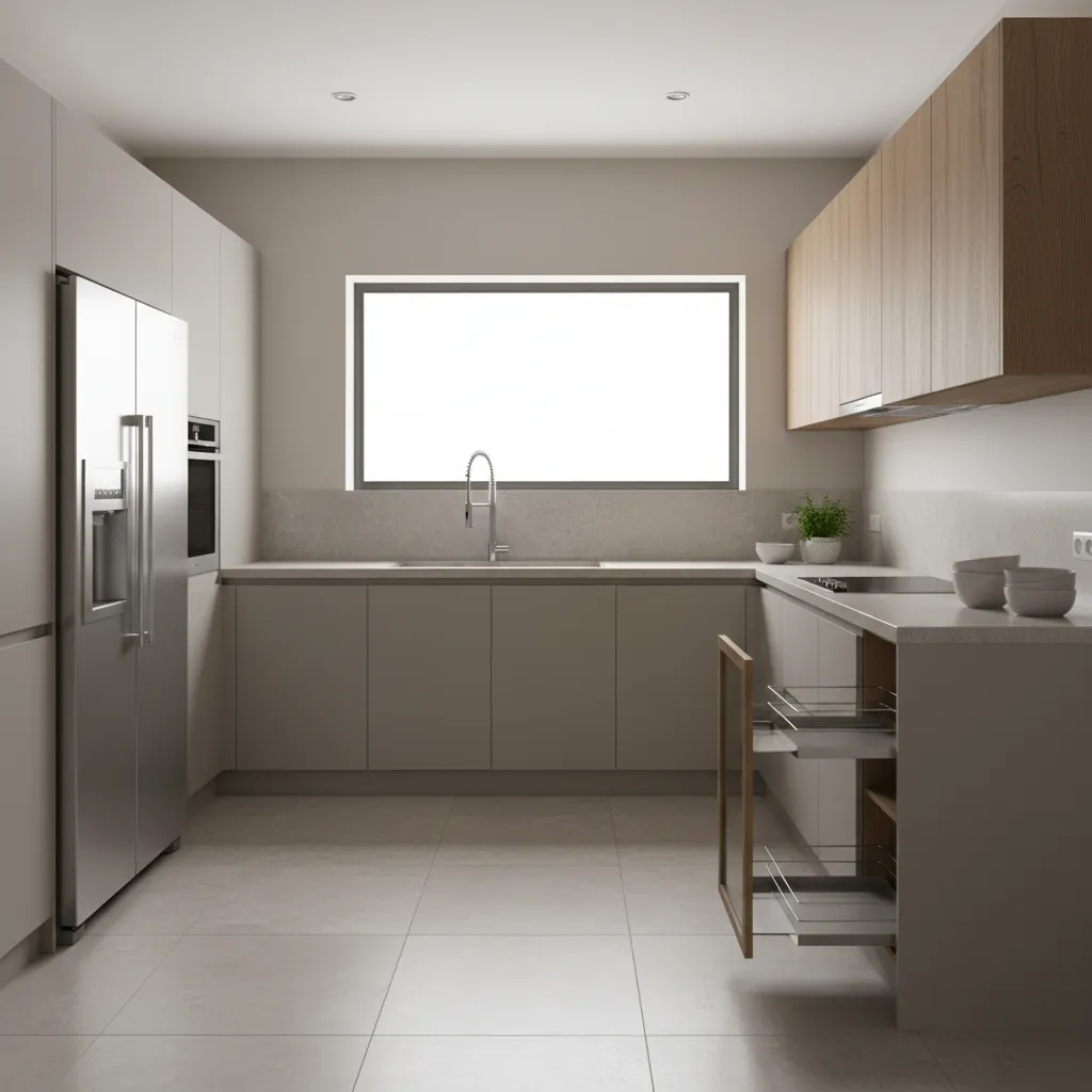 Common Problems in L-Shaped Modular Kitchens and How to Fix Them