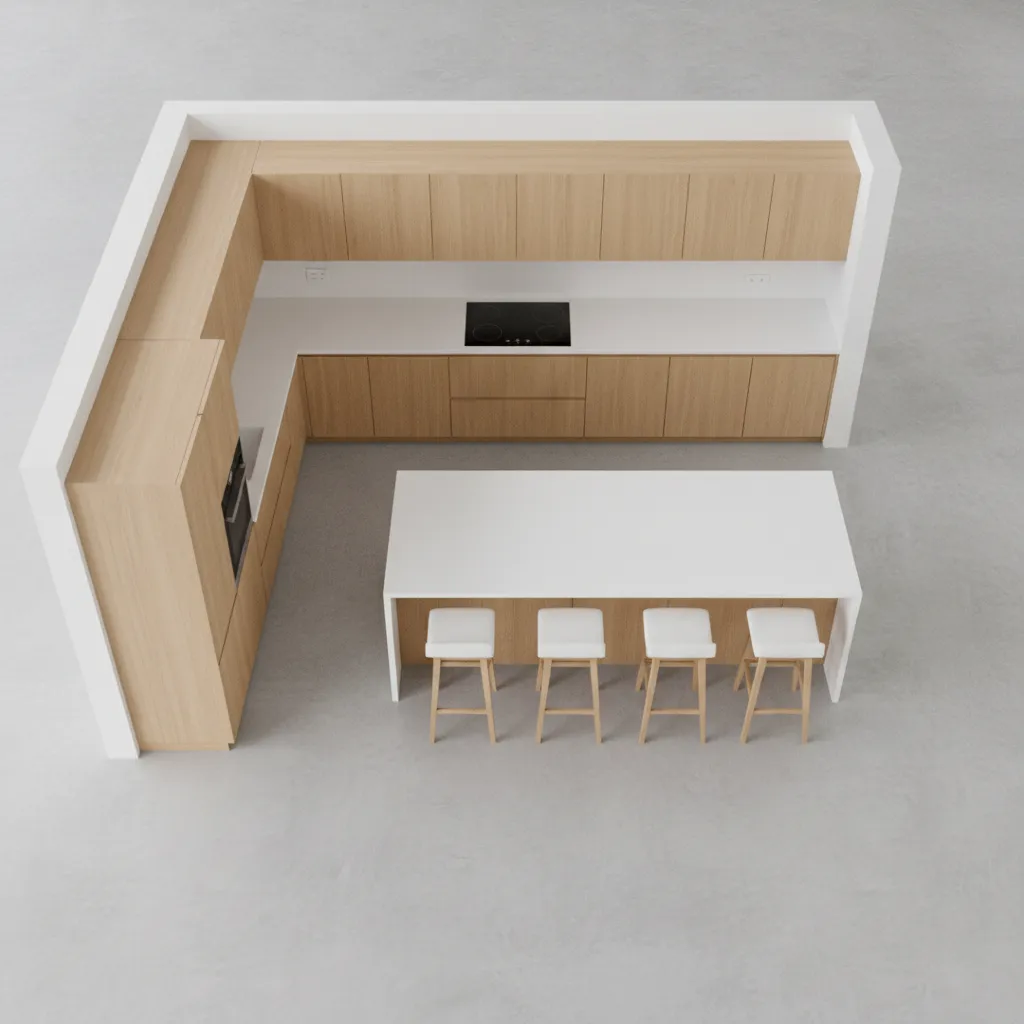 What Size Kitchen Do You Need for an Island?