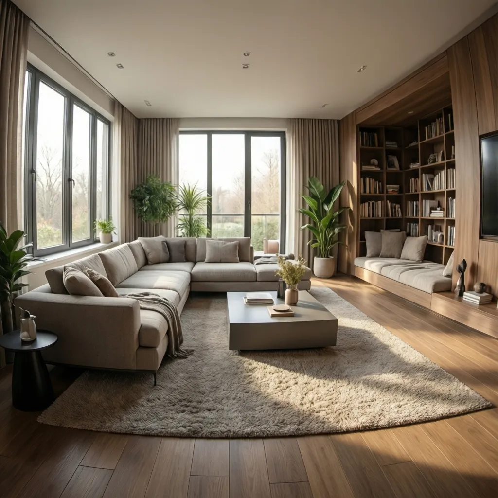 L Shaped Living Room Interior Design Ideas That Actually Work: Smart layout strategies designers use to turn awkward L-shaped living rooms into balanced, functional spaces.