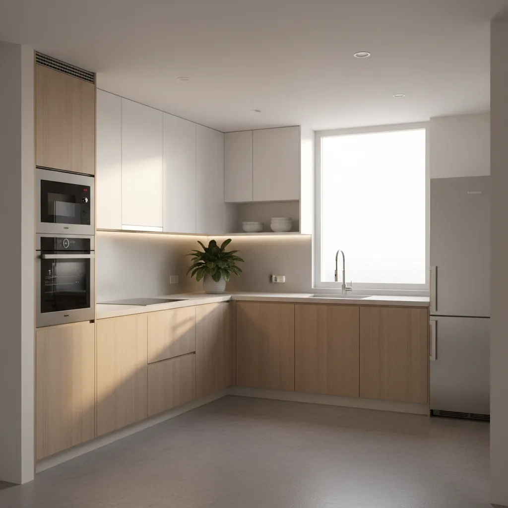 L Shaped Modular Kitchen Designs Catalogue PDF: Explore smart L-shaped kitchen layouts, design ideas, and planning tips before downloading a practical catalogue PDF.