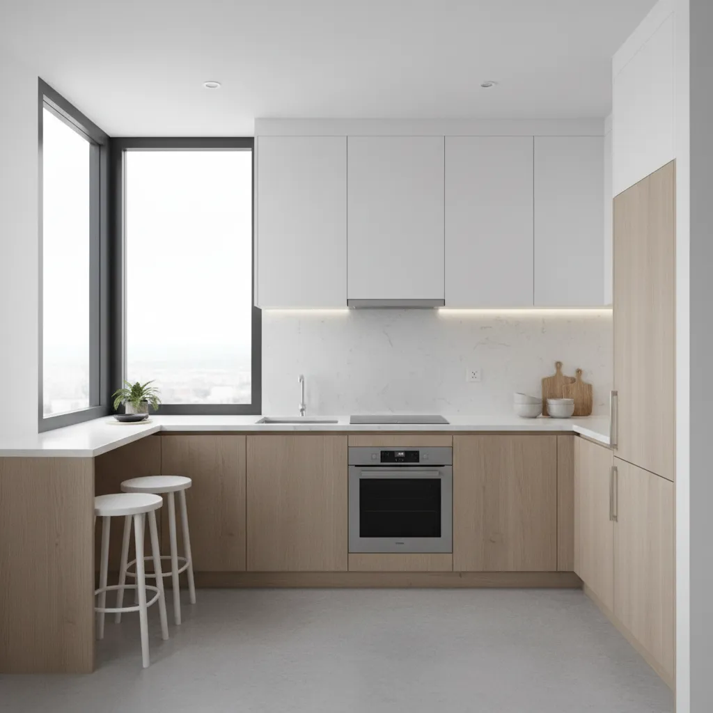 L Shaped Modular Kitchen Designs for Small Kitchens