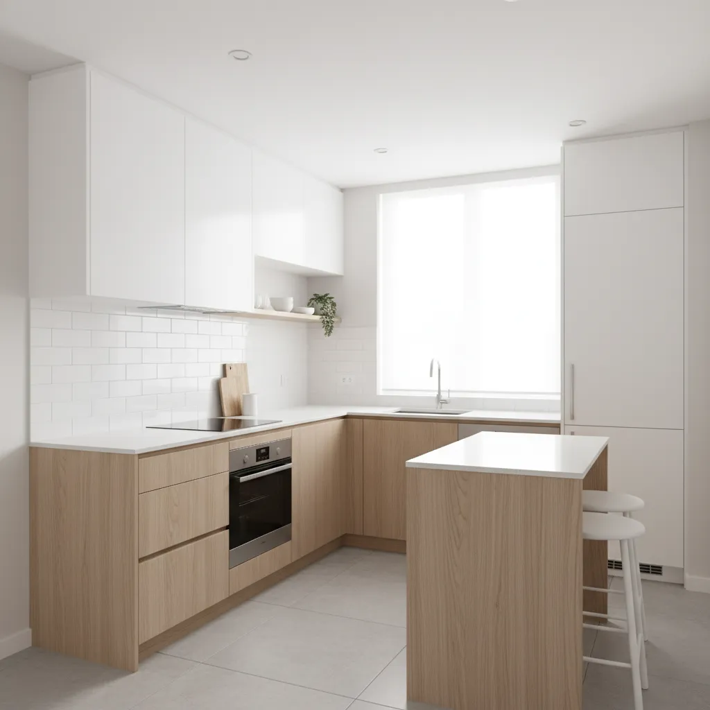 Modular Kitchen Design for Small Kitchen L Shaped Layout