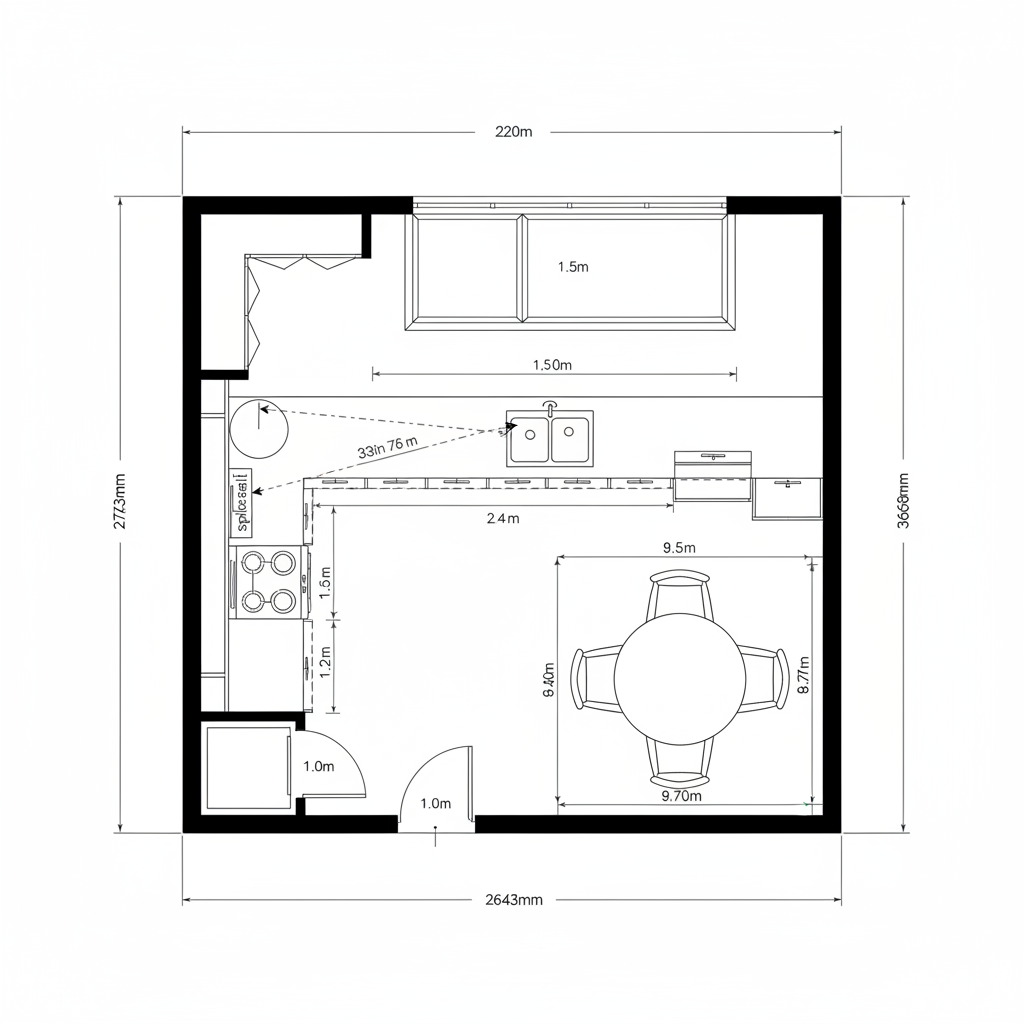 Designing the 9 x 12 Kitchen Floor Plan for Near-Future Living