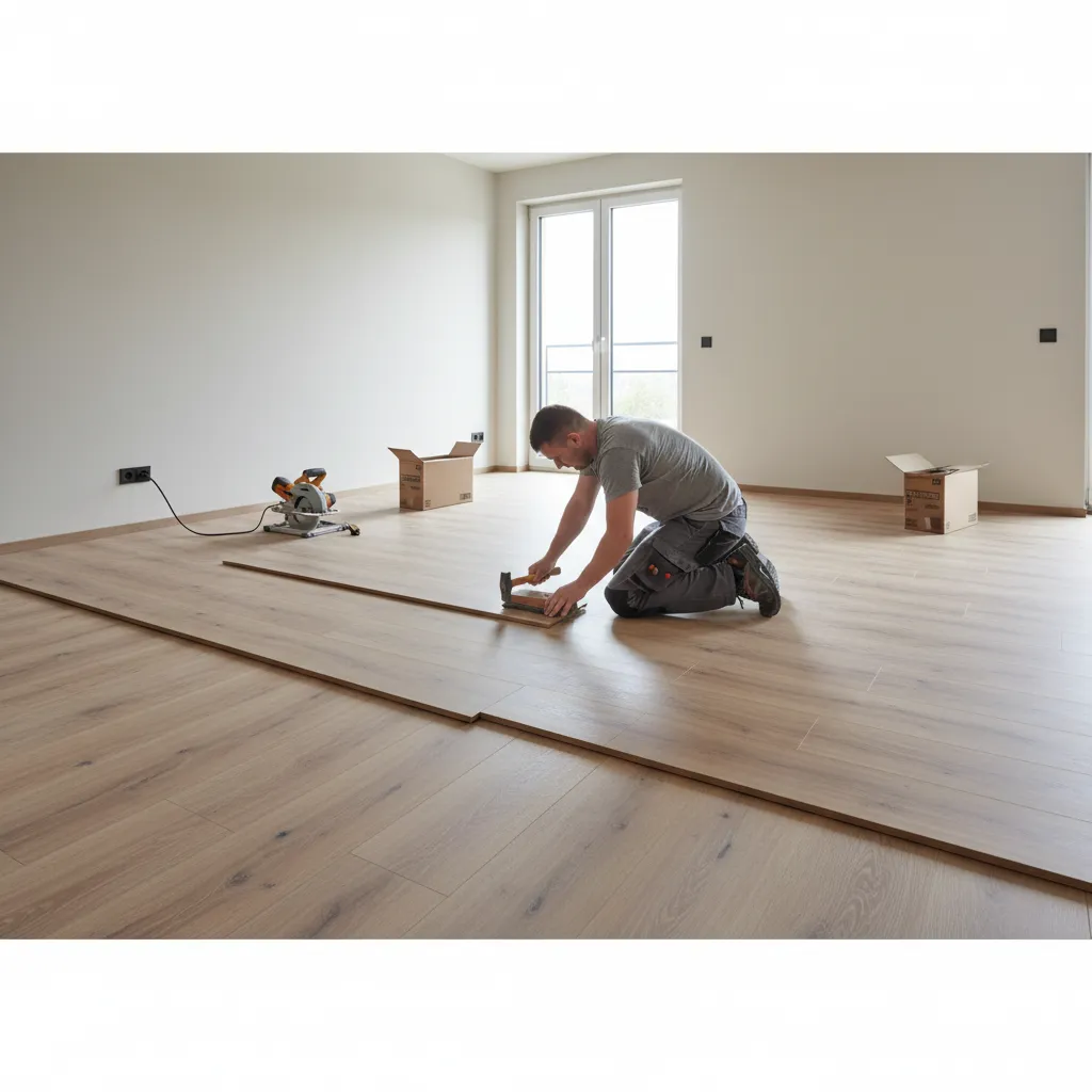 Fixing Flooring Alignment Problems in L Shaped Room Corners