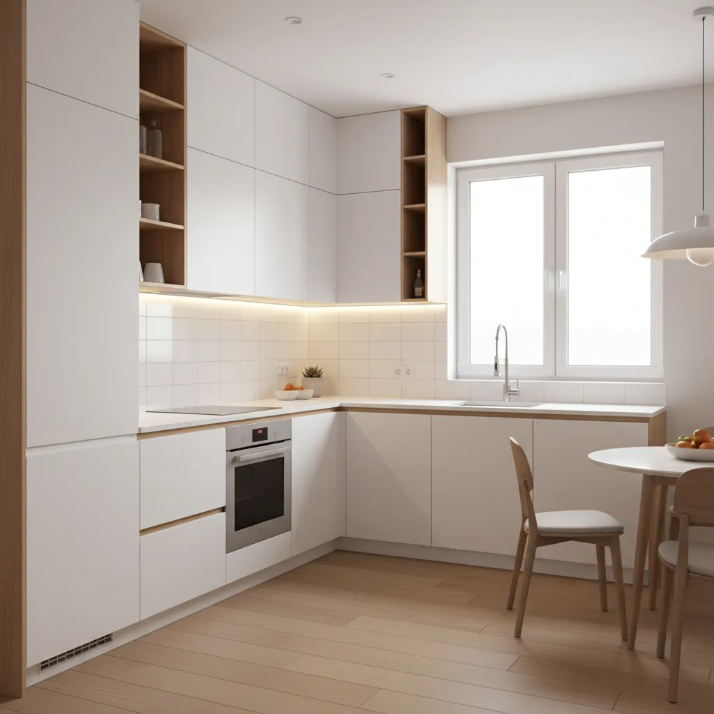 L Shaped Kitchen Designs for Small Kitchens That Actually Work: Smart layout strategies designers use to make small L‑shaped kitchens feel bigger, brighter, and far more functional