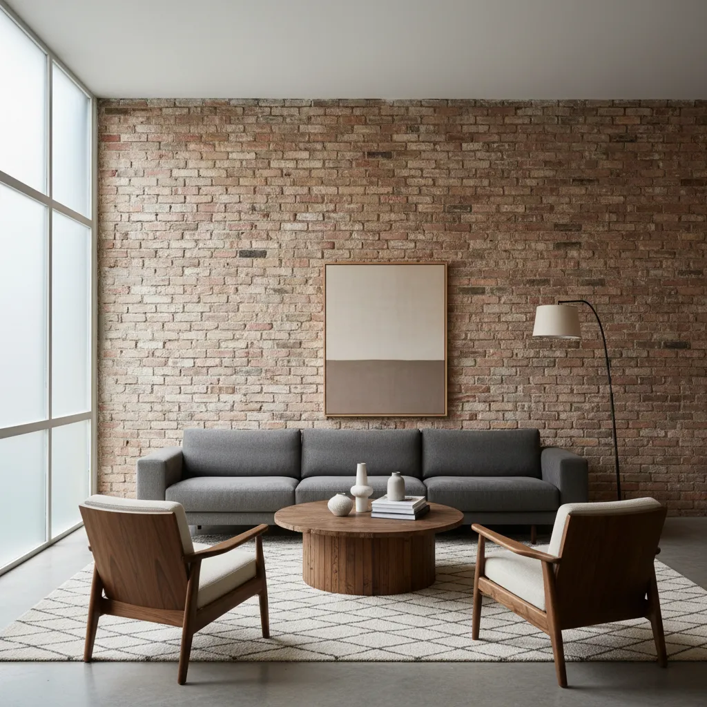 Ladrillos cortados para decoración de fachadas e interiores