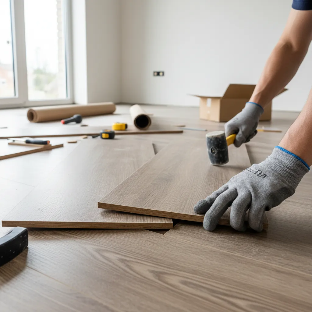 laminate flooring planks failing to lock together during installation