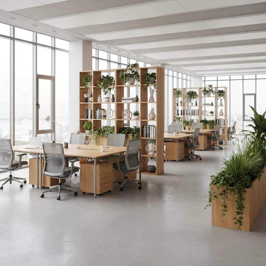 Landscape Office Layout vs Open Plan and Cubicle Offices