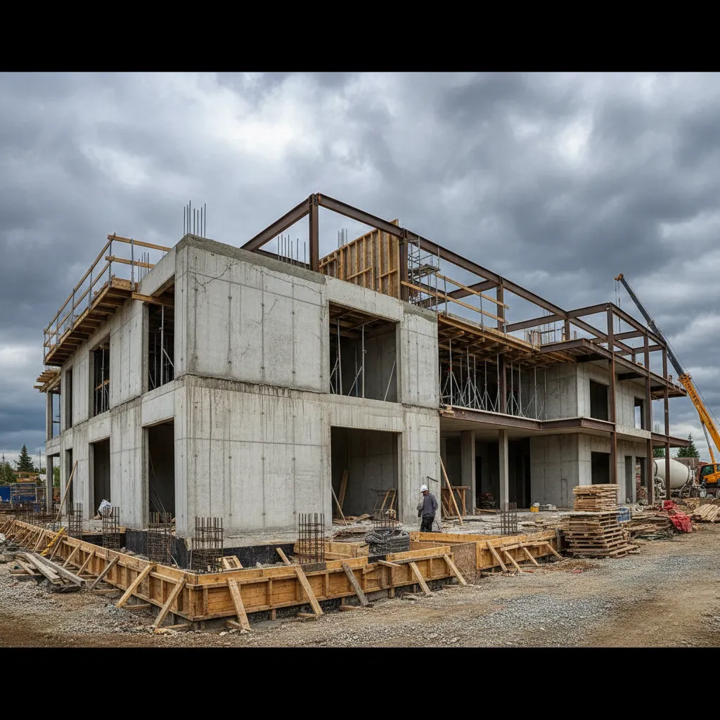 Common Structural Problems in Large Concrete Homes: Real construction issues I’ve seen while designing and troubleshooting large concrete houses—and how I usually approach fixing them