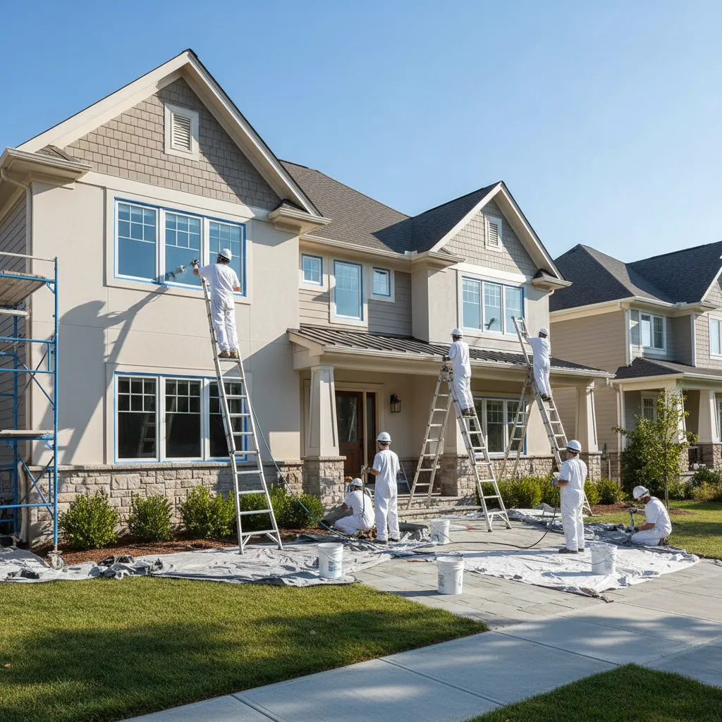 How to Choose the Right Contractor for a 4000 Sq Ft Exterior Painting Project