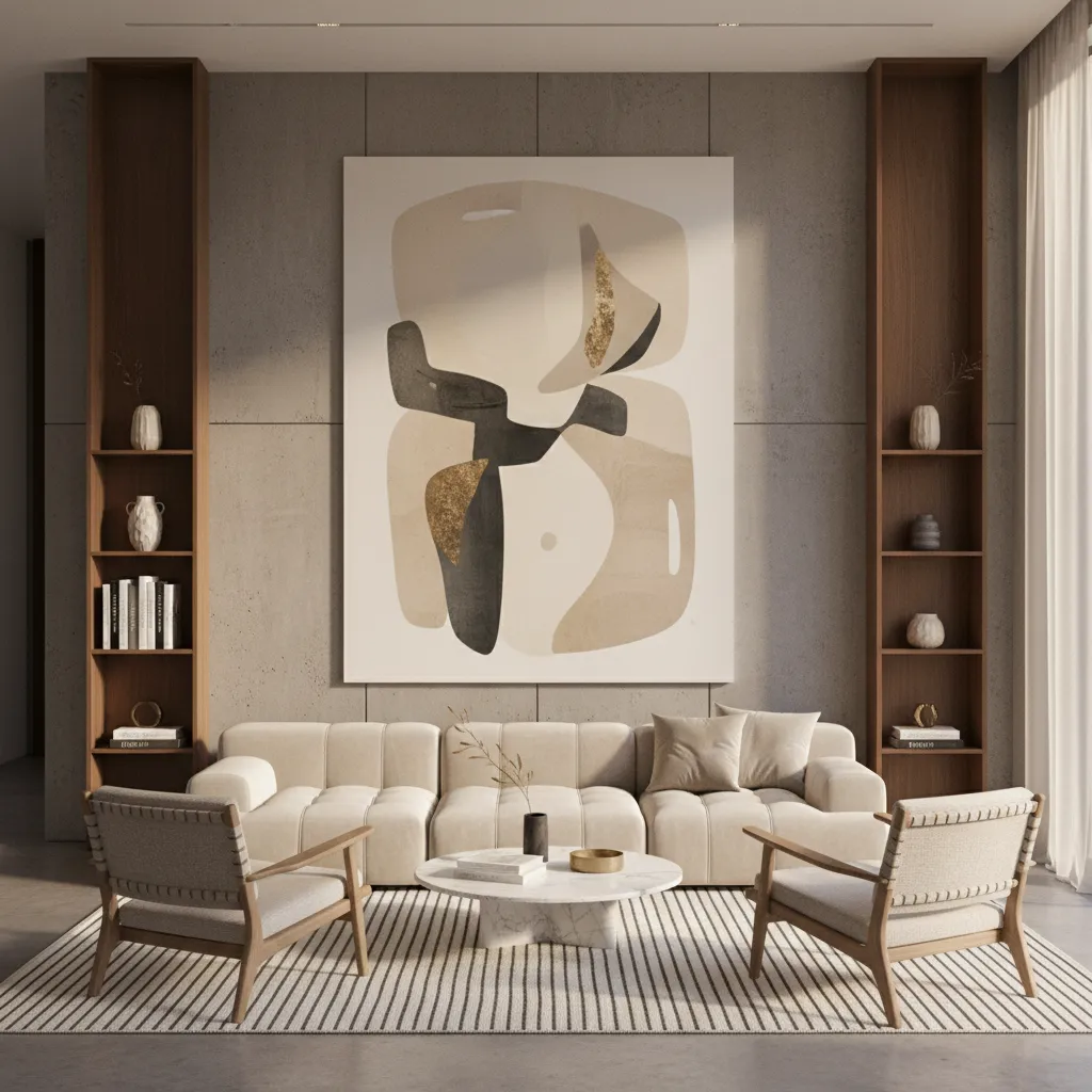 Design Ideas for Large Living Room Walls: Practical ways to fill oversized living room walls without making the space feel cluttered or unfinished