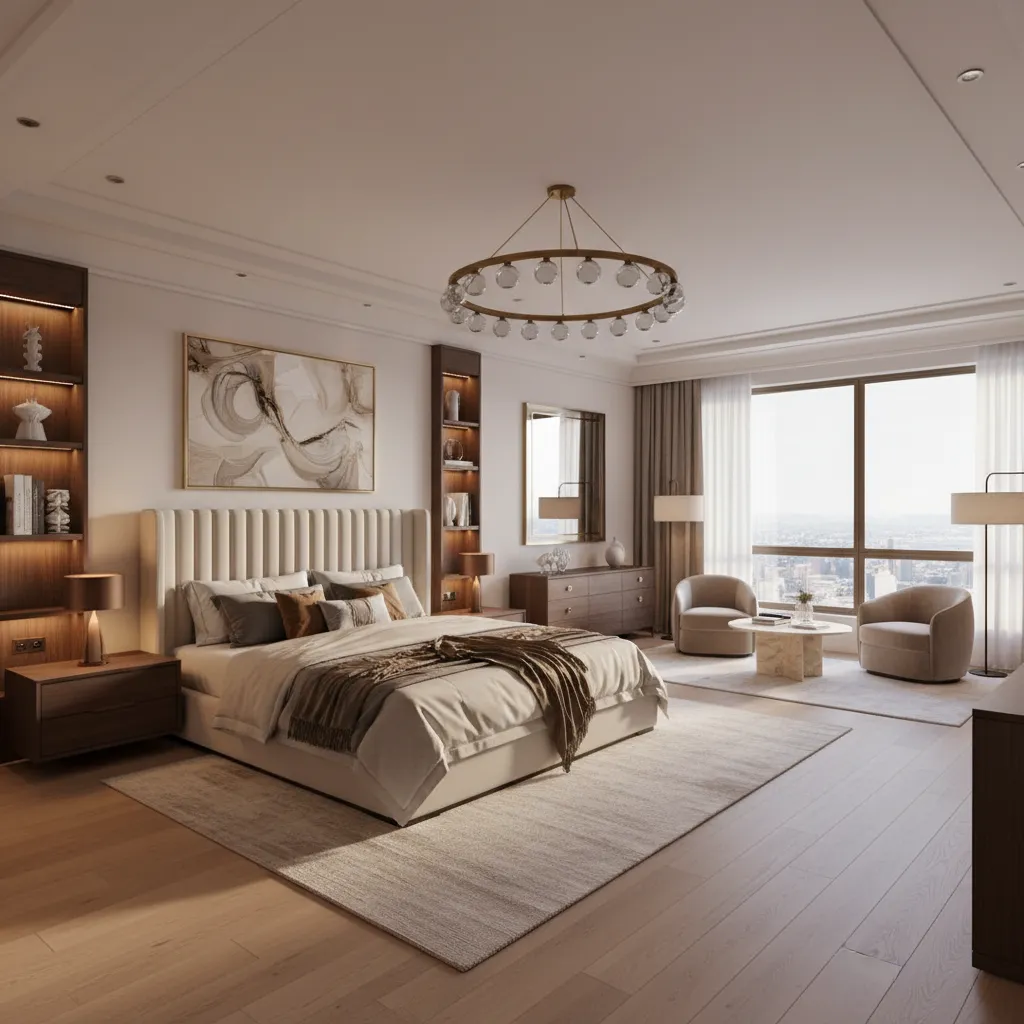 Professional Interior Design Principles for Large Master Bedrooms