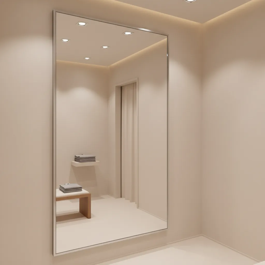 Mirror Curvature and Panel Design in Retail