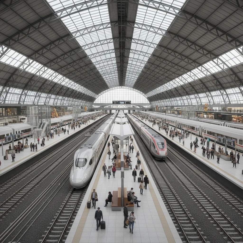 Optimize Large Railway Station 3D Models for Performance