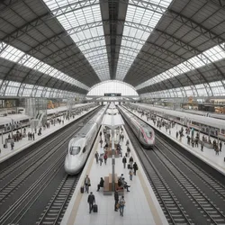 Optimize Large Railway Station 3D Models for Performance