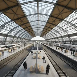 Common Problems When Building Large Railway Station 3D Models