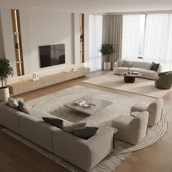 Interior Designer Strategies for Large Rectangular Living Rooms