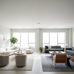 How to Create Conversation Zones in a Large Square Living Room