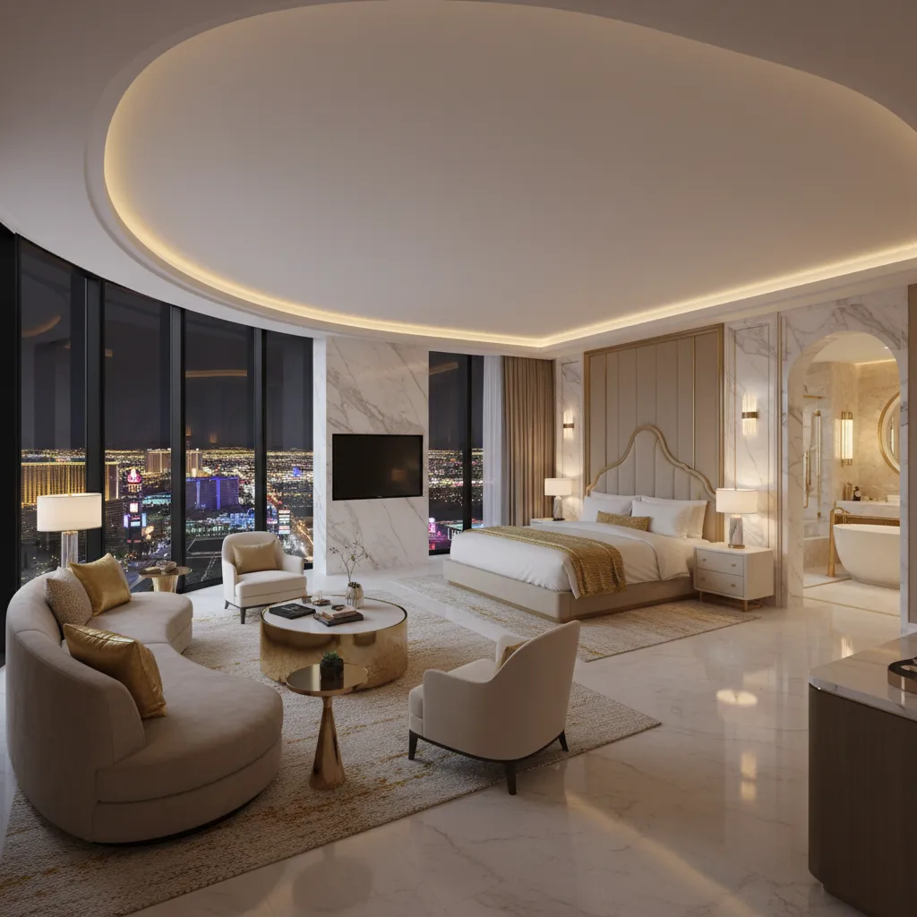 How Las Vegas Resorts Design Luxury Suite Layouts The MGM Grand Approach