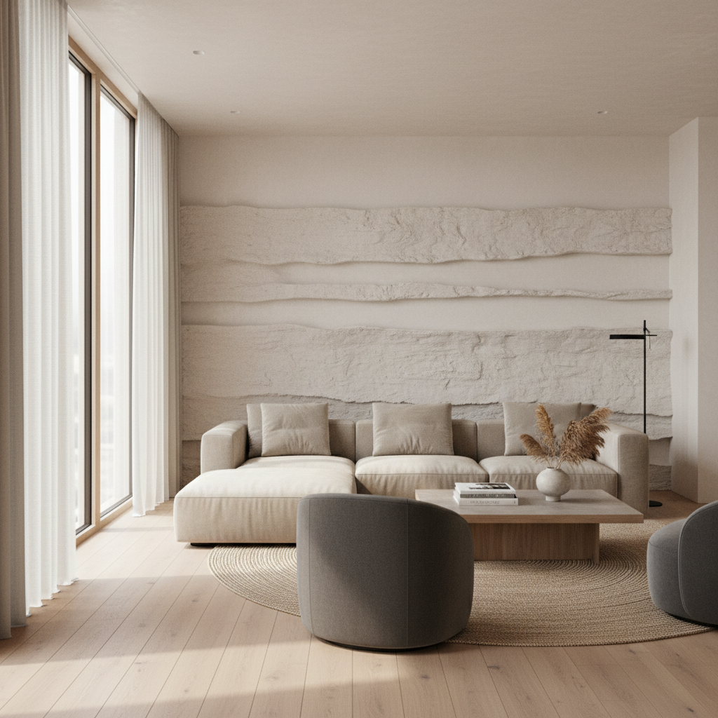 Latest Wall Paint Texture Designs for Living Room