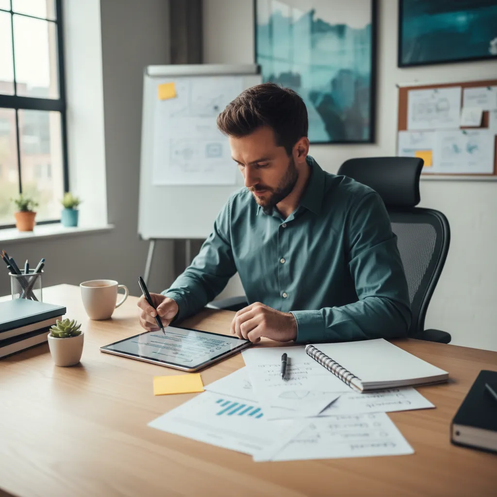 business owner reviewing checklist for business name validation