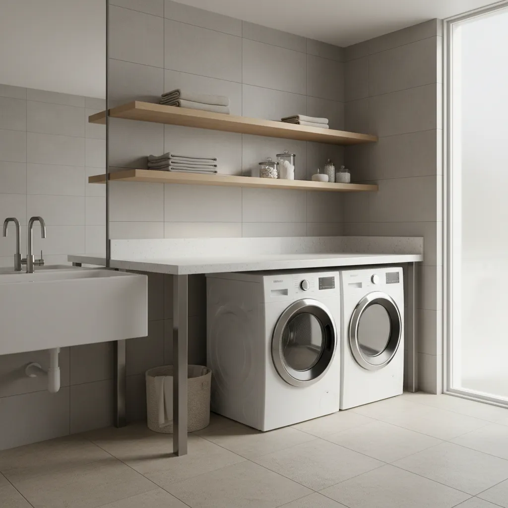 Risk Factors When Installing Countertops Above Washing Machines