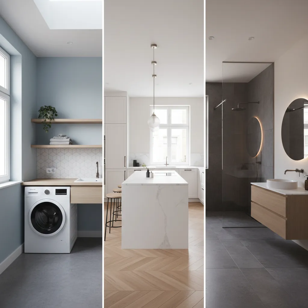 Laundry vs Kitchen vs Bathroom Remodel Costs