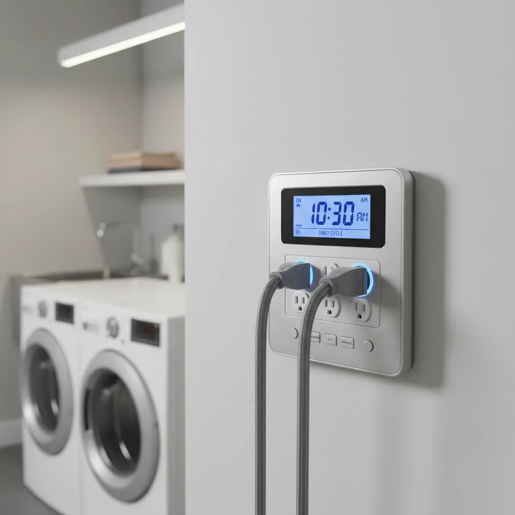 External Timer Use in Apartment and Shared Laundry Facilities