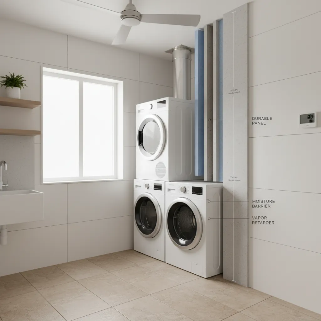 How I Stop Mold and Moisture in Laundry Room Walls