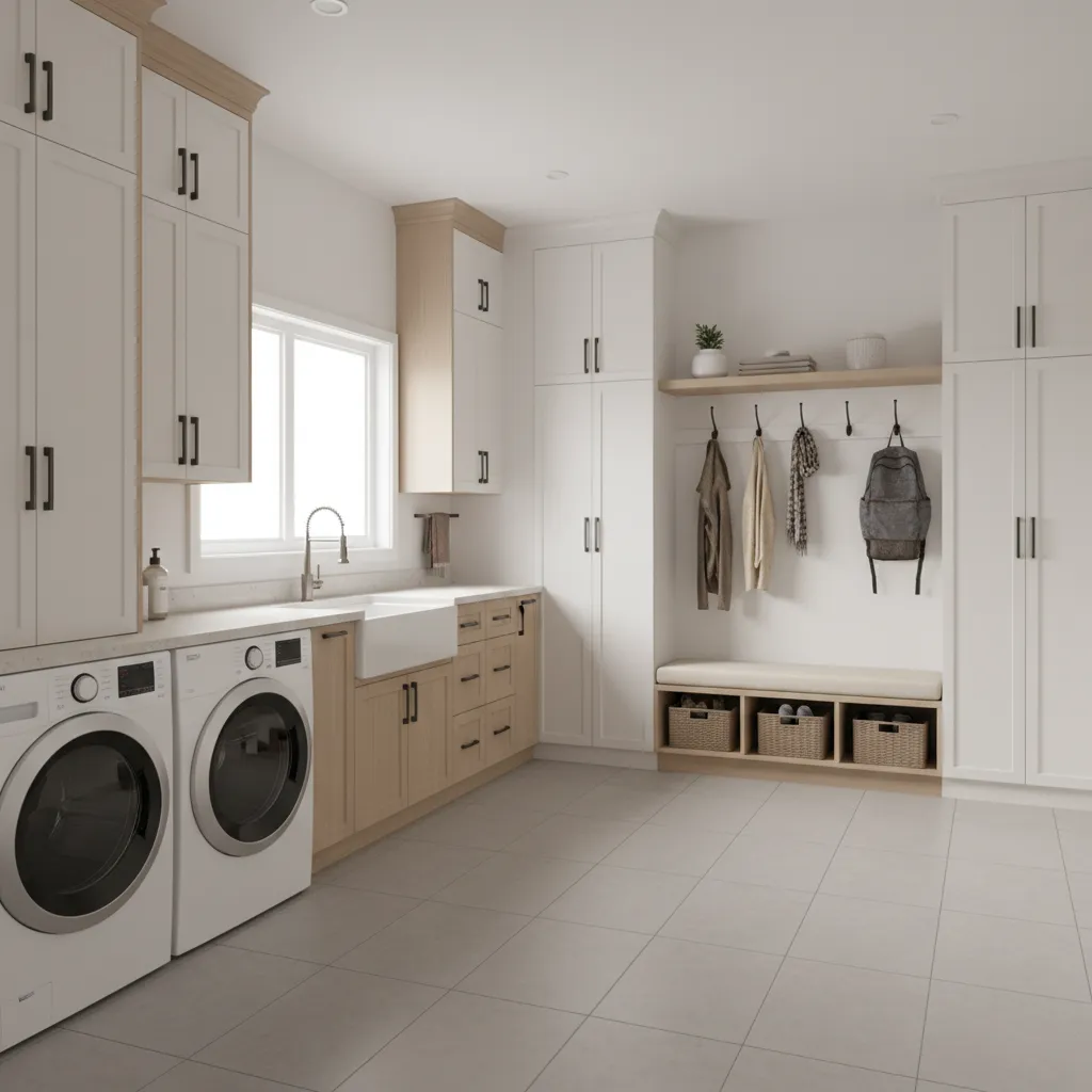 How to Choose the Right Storage Layout for Your Laundry Mudroom