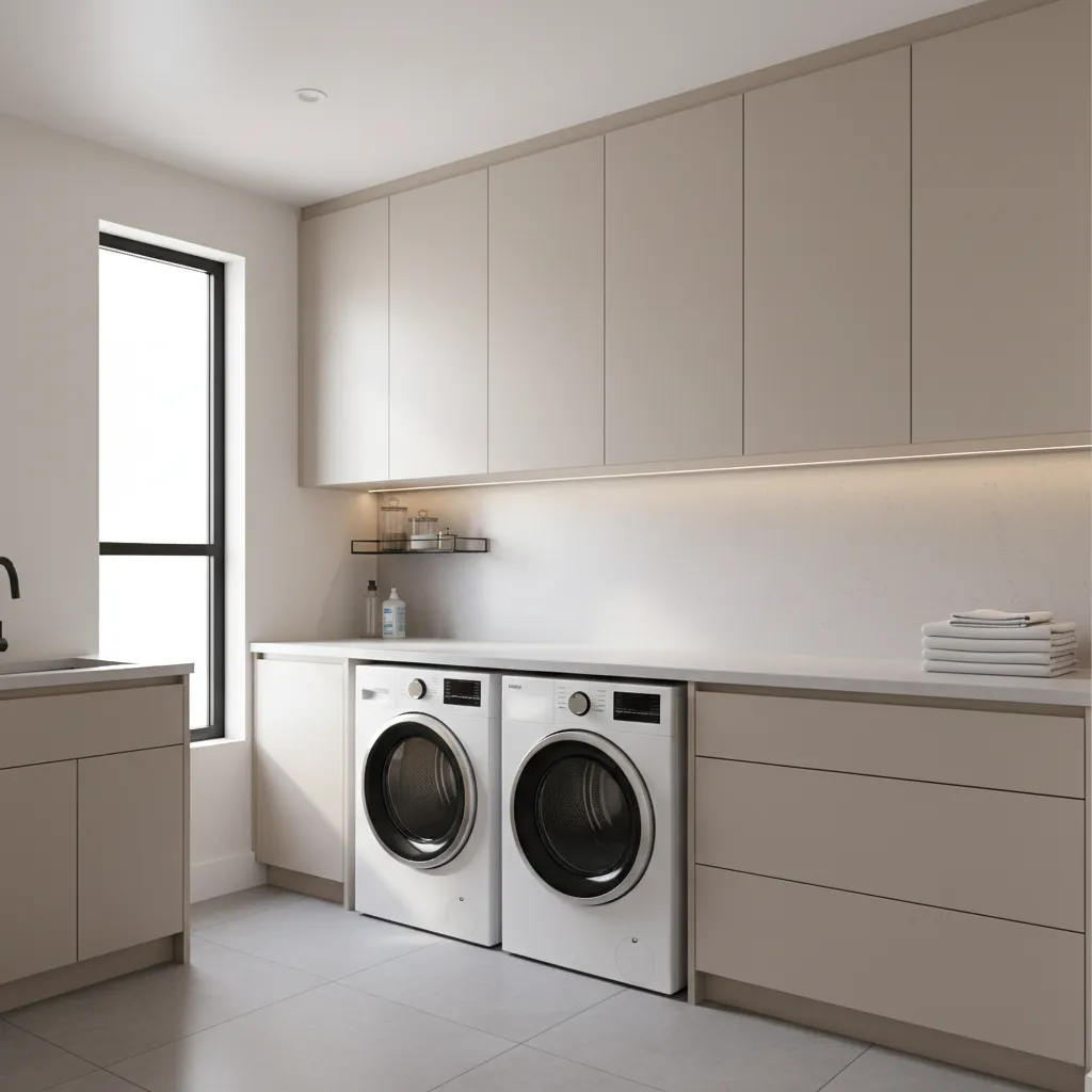 Laundry Room Cabinet Safety and Ventilation Considerations