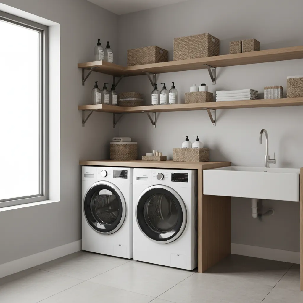 Common Problems When Installing a Laundry Room Corner Shelf and How to Fix Them