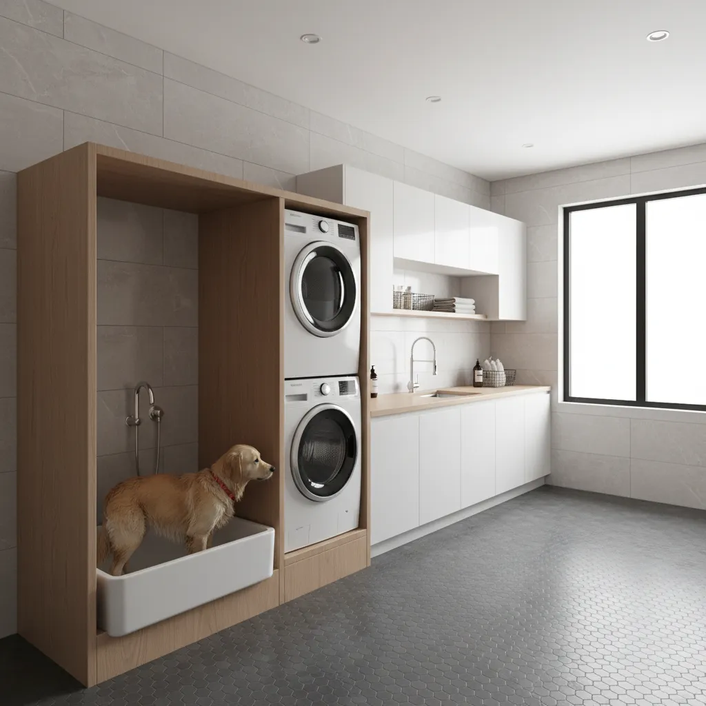 Best Materials and Layout Optimizations for Laundry Room Dog Wash Stations