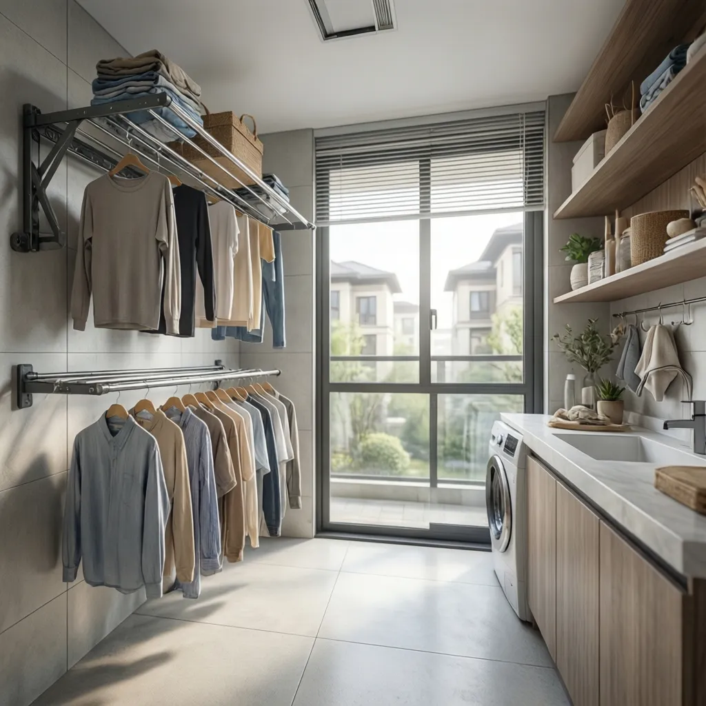How to Fix Common Laundry Room Hanging Problems: Practical fixes for sagging rods, unstable racks, and humidity issues when drying clothes indoors
