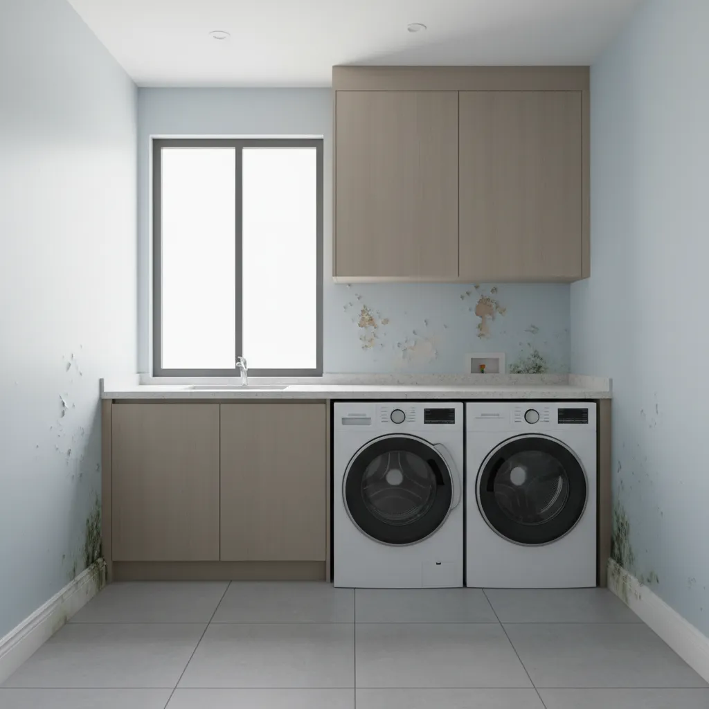 Laundry Room Paint Problems: Peeling, Mildew, and Color Issues: How to diagnose and fix common laundry room paint failures caused by humidity, moisture, and daily wear.