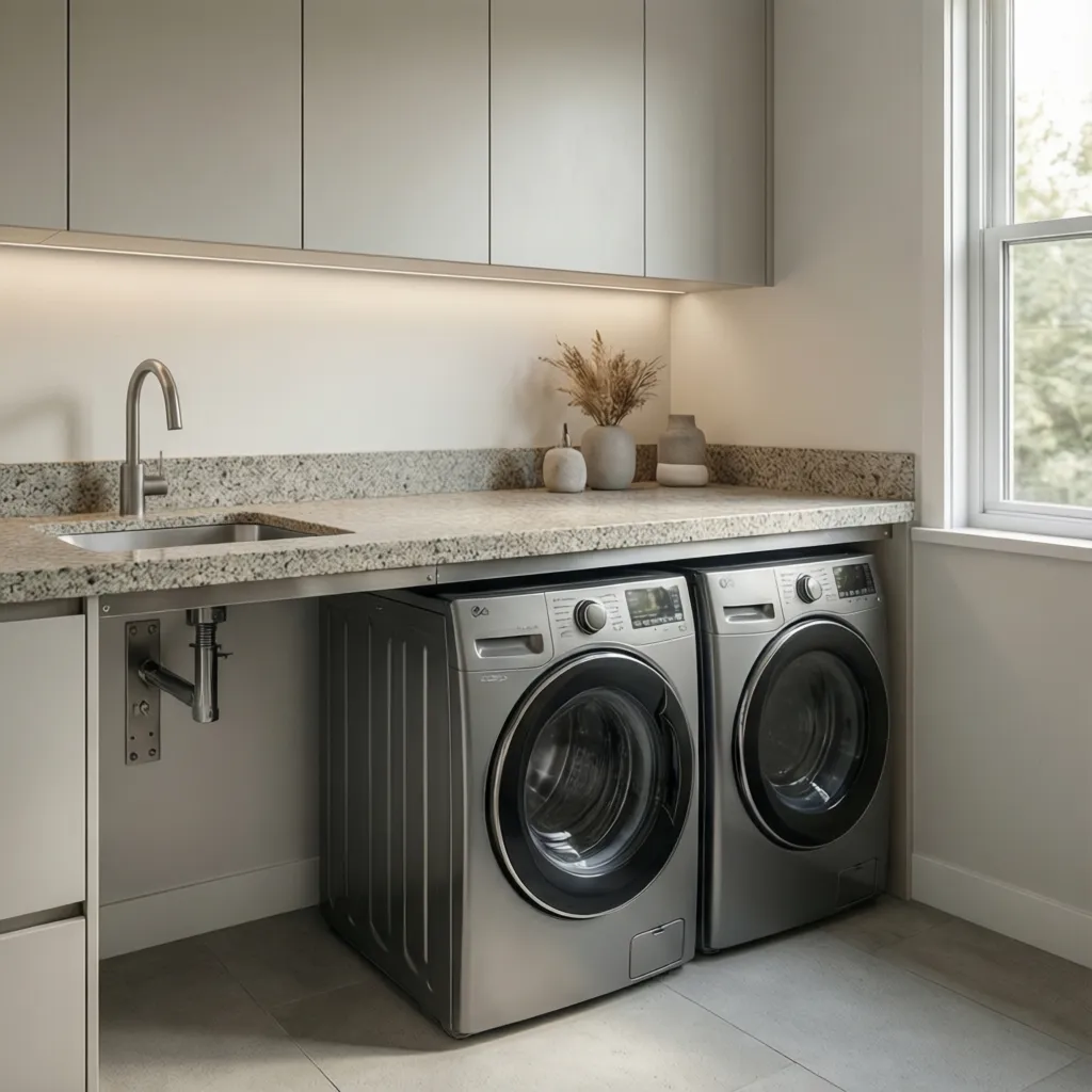 Optimizing Laundry Room Countertop Support for Heavy Materials Like Quartz or Granite