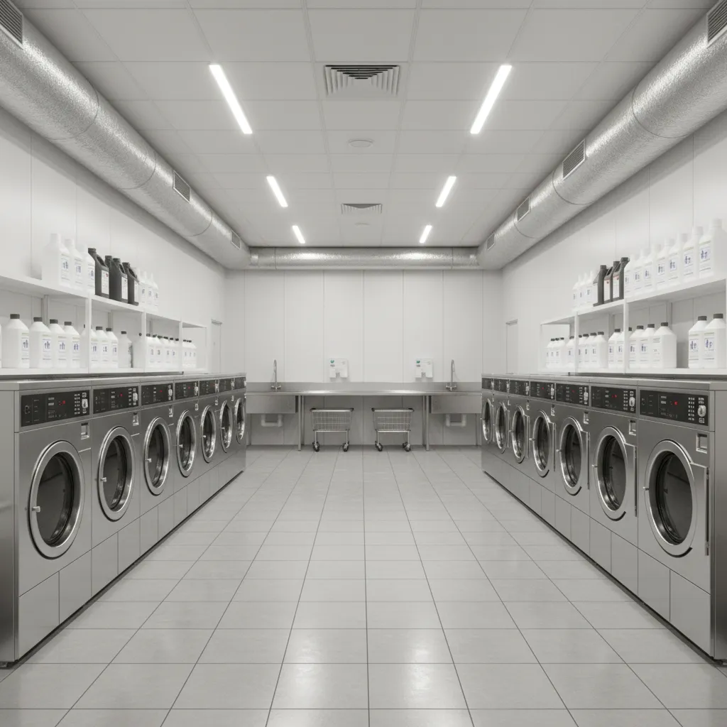 Laundry Room Sanitation Standards: How Professionals Prevent Larvae and Fly Infestations: Industry hygiene practices used in commercial laundries to stop maggots, flies, and hidden contamination before they start.