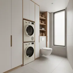 Space-Saving Layout Ideas for Laundry Rooms with a Toilet