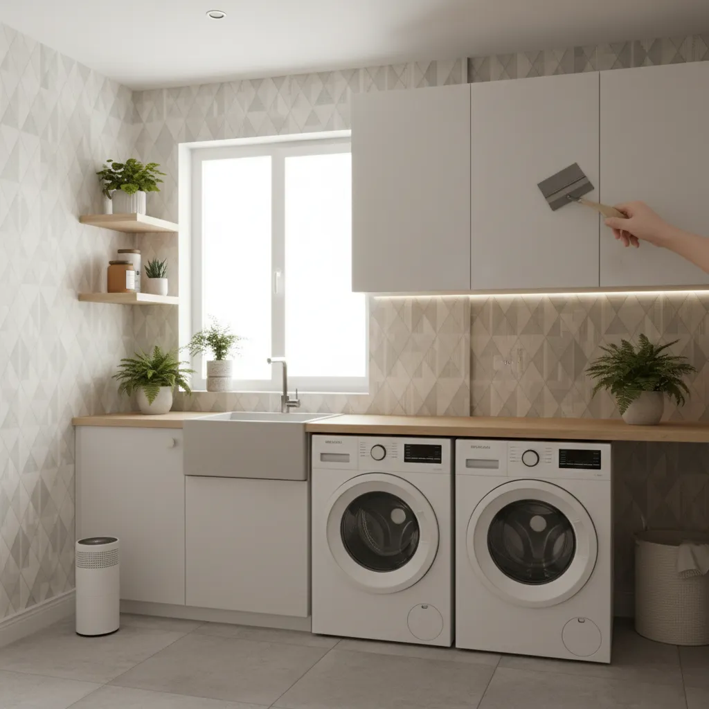 Laundry Room Wallpaper Problems and How to Fix Them