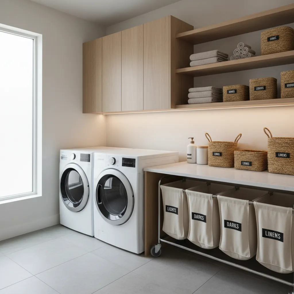 5 Smart Ways to Optimize a Dream Laundry Room Workflow