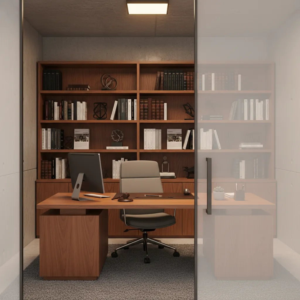 Secure Document Storage Within Office Layouts