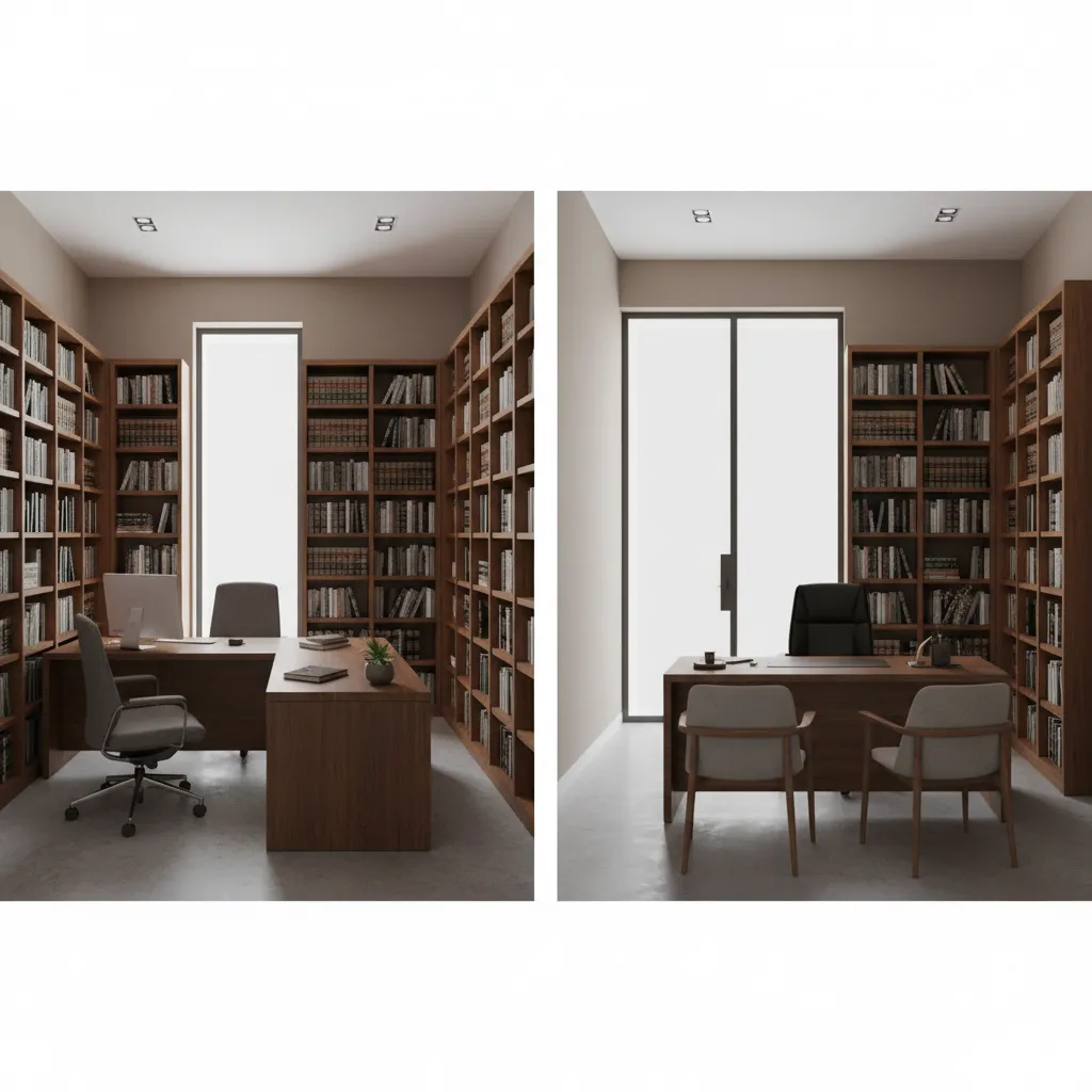 Corner Desk vs Center Desk: Best Lawyer Office Layout Comparison: Compare two common attorney desk placements and discover which layout improves productivity, privacy, and client meetings.