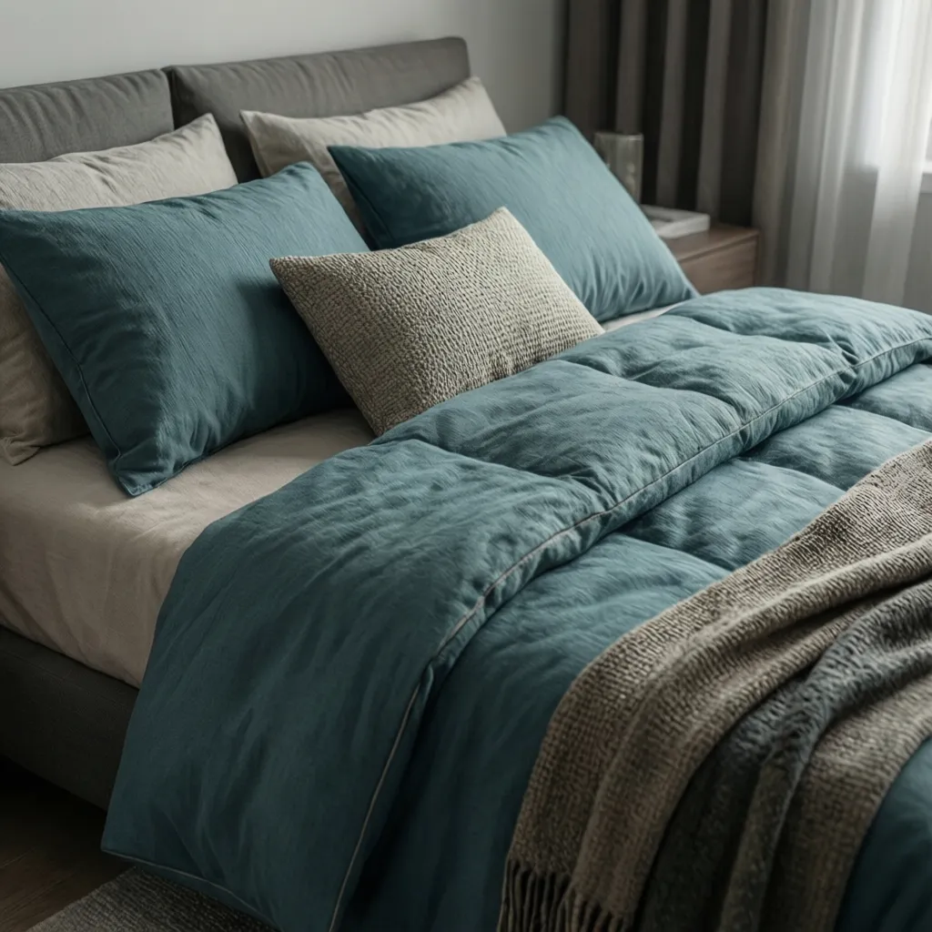 Layering Bedding and Decor Without Crowding