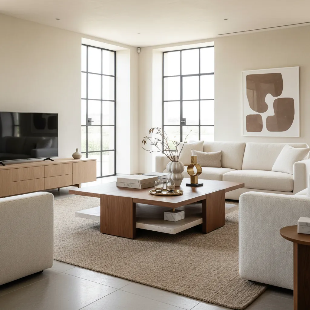 Professional Interior Designer Tips for Styling Layered Coffee Tables