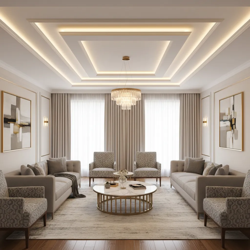 Hall Feels Dark? Latest Fall Ceiling Design for Hall
